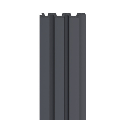 Стеновая панель реечная M-LINE Anthracite (антрацит)